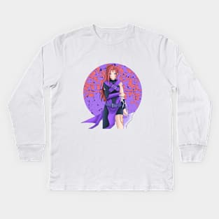 Anti mage Persona Dota2 Kids Long Sleeve T-Shirt